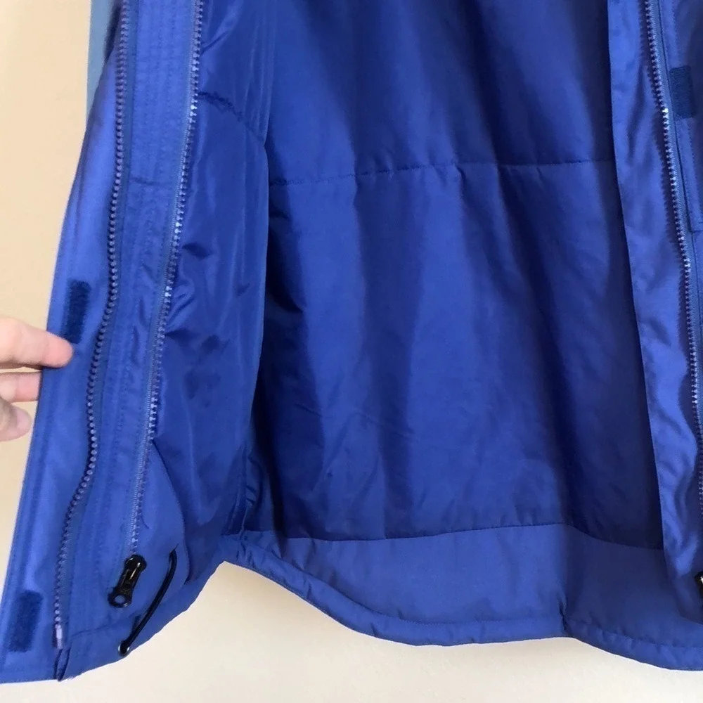 The Children's Place Blue Two-piece Reversible Ski Jacket Winter Size 14 XL Cozy